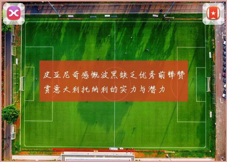 皮亚尼奇感慨波黑缺乏优秀前锋赞赏意大利托纳利的实力与潜力